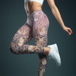 Rosa och Grått Blue Morris, två-toners, Pimpernel  Leggings<br><div class="desc">William Morris Pimpernel Blommigt Vintage Art Tapet Design William Morris var en engelsk textildesigner, konstnär, författare och socialist som var associerad med Pre-Raphaelite Brotherown och British Arts and Crafts Movement. Han grundade ett formgivningsföretag i partnerskap med konstnären Edward Burne-Jones och poeten och konstnären Dante Gabriel Rossetti. Denna vackra bra "Art...</div>