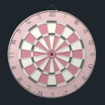 Rosa och Grått Dartboard Darttavla<br><div class="desc">Rosa och Grått Dart Board</div>