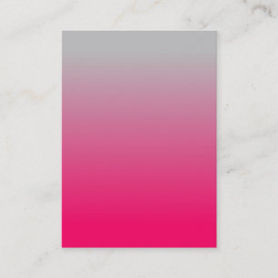 Rosa och Grått-gradient Visitkort
