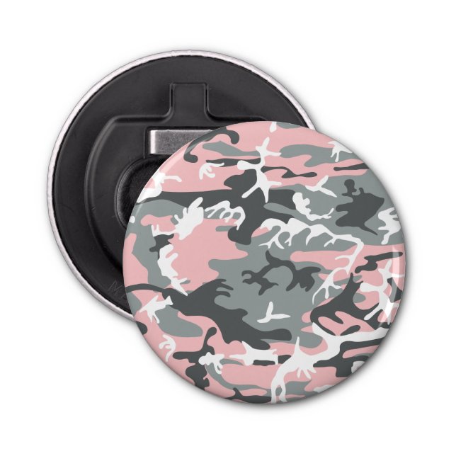 Rosa och Grått-kamouflage, militär, armé Flasköppnare (Framsidan)