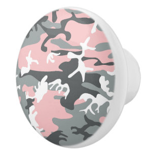 Rosa och Grått-kamouflage, militär, armé Knopp