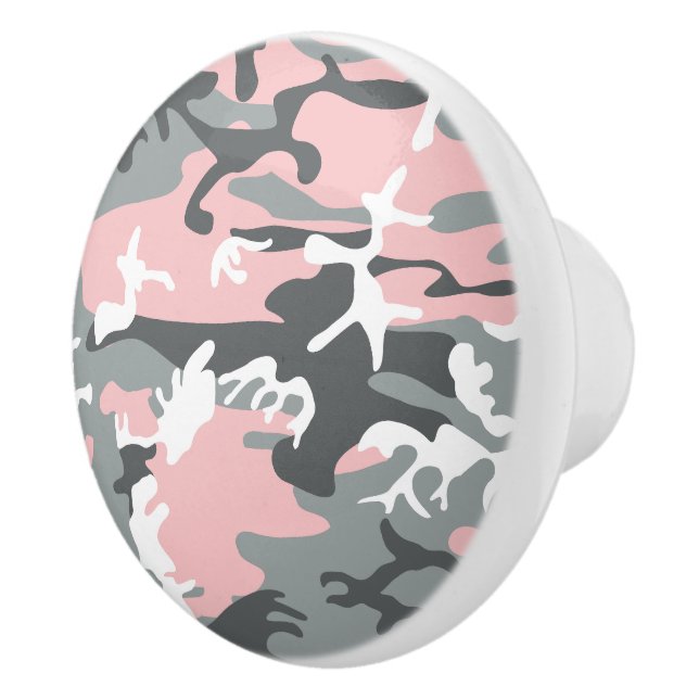 Rosa och Grått-kamouflage, militär, armé Knopp (Höger)