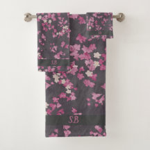 Rosa och Grått Monogram