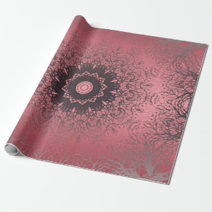 rosa och grått presentpapper