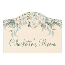 Rosa och grön blomsterglädje söt elegant barnkamma