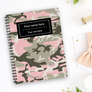 Rosa och grön kamouflage, kamouflage, militär, arm anteckningsbok