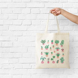 Rosa och Grönt av daghushåll Tygkasse