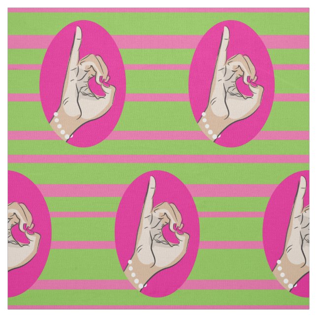 rosa och grönt av sorteringstid tyg (Provkarta)