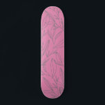 Rosa och Grönt Botaniskt Mini Skateboard Bräda 18,5 Cm<br><div class="desc">Perfektens popup-meny för rosa och botanik på den här lekplatta skateboard.</div>