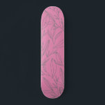 Rosa och Grönt Botaniskt Mini Skateboard Bräda 18,5 Cm<br><div class="desc">Perfektens popup-meny för rosa och botanik på den här lekplatta skateboard.</div>