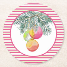 Rosa och Grönt för Underlägg i julafton