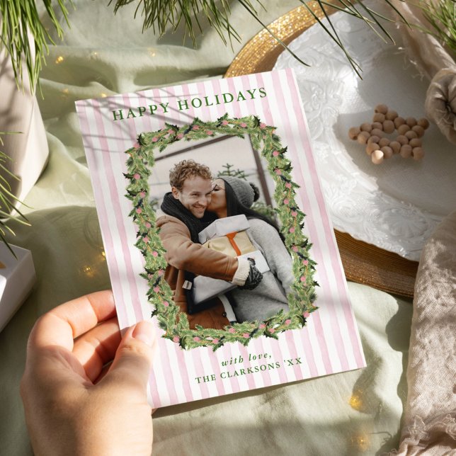 Rosa och Grönt, GrandMillennium WAN Julkort (Skapare uppladdad)