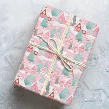 Rosa och Grönt Julbrödrocka
