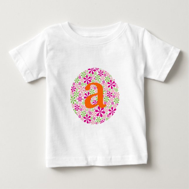 Rosa och Grönt - lägre effekt Tee Shirt (Framsida)