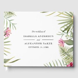 Rosa och Gula blommor Gästböcker