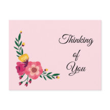 Rosa och Gula blommor