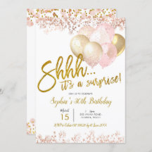 Rosa och Guld-ballongens Födelsedagsfest