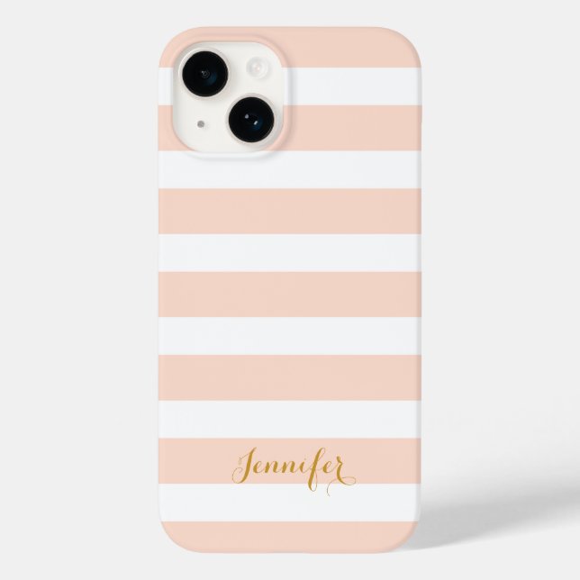  Rosa och Guld Classic Rand Monogram (Baksida)