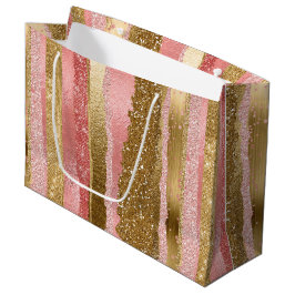 Rosa och Guld Glam Gift Bag