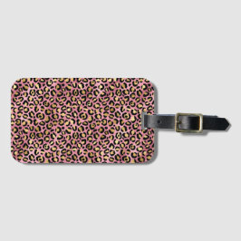 Rosa och Guld Leopardseriens utformning 15 Bagagebricka