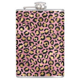 Rosa och Guld Leopardseriens utformning 15 Fickplunta