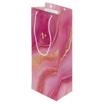 Rosa och Guld Marble Elegant