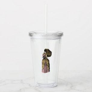 Rosa och Guld Steampunk Take Away Mugg