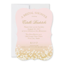 Rosa och Guld Twinkle-Möhippa