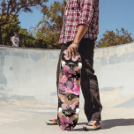 Rosa och guldfetter Blommigt Butterfly Mönster Mini Skateboard Bräda 18,5 Cm<br><div class="desc">Ro Guld och Gold Foil Girly Blommigt Butterfly Mönster. Den  Rosan Butterflies och Flowers Mönster är perfekt för en flickas födelsedagspresent.</div>