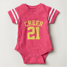 Rosa och Gult Baby | Sports Jersey Design