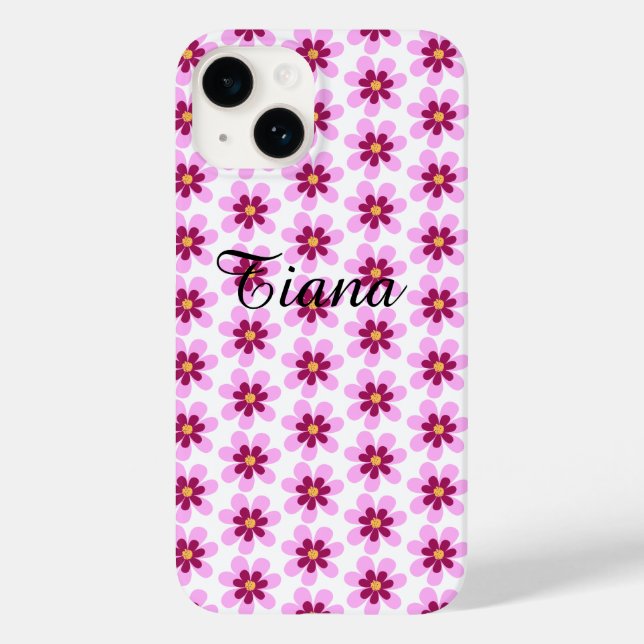 Rosa- och Gult-Blommigtar (Baksida)