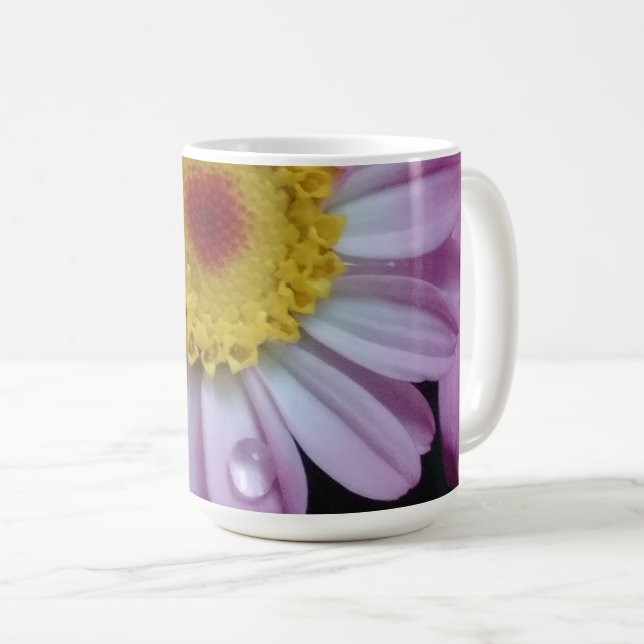 Rosa och gult kaffemugg (Framsida höger)