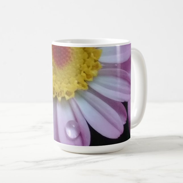 Rosa och gult kaffemugg (Framsida höger)