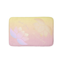 Rosa och Gult Lotus Fade