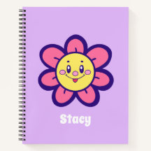 Rosa och Gult Lycklig blomma