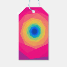 Rosa och Gult Spiral