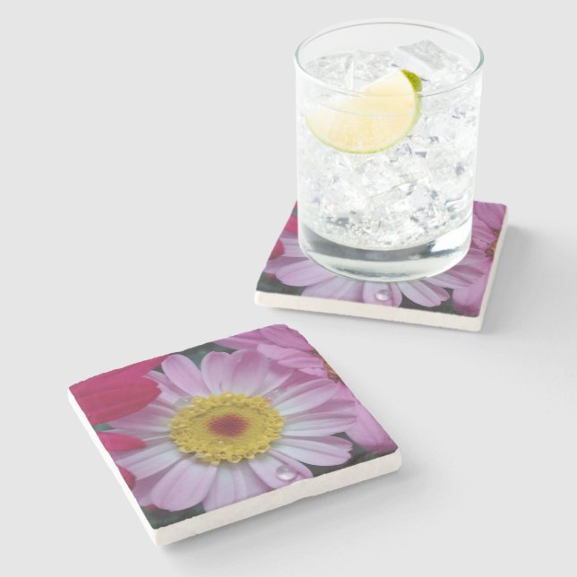Rosa och gult stenunderlägg (Sidan)