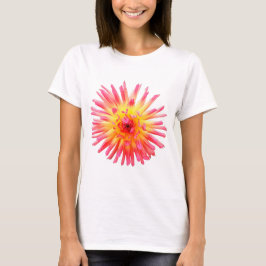 Rosa och gult t shirt