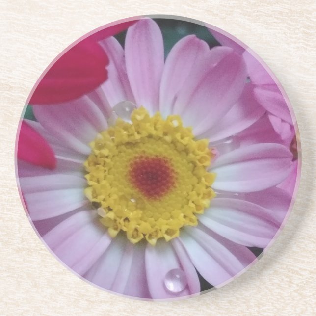 Rosa och gult underlägg (Framsidan)