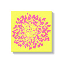 Rosa och Gult Väggdekretet i Morsa