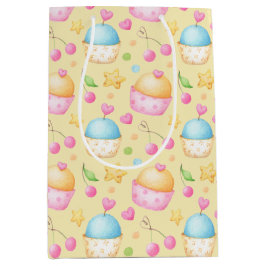 ROSA och GULT VALENTINES DAY MUFFINSAR