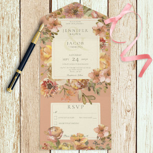 Rosa och ingen damm för vintagens Blommigt