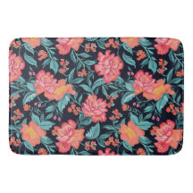 Rosa och korallblommor