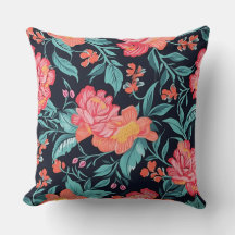 Rosa och korallblommor