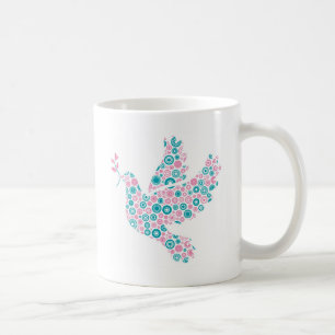 Rosa- och krickaDUVA Kaffemugg