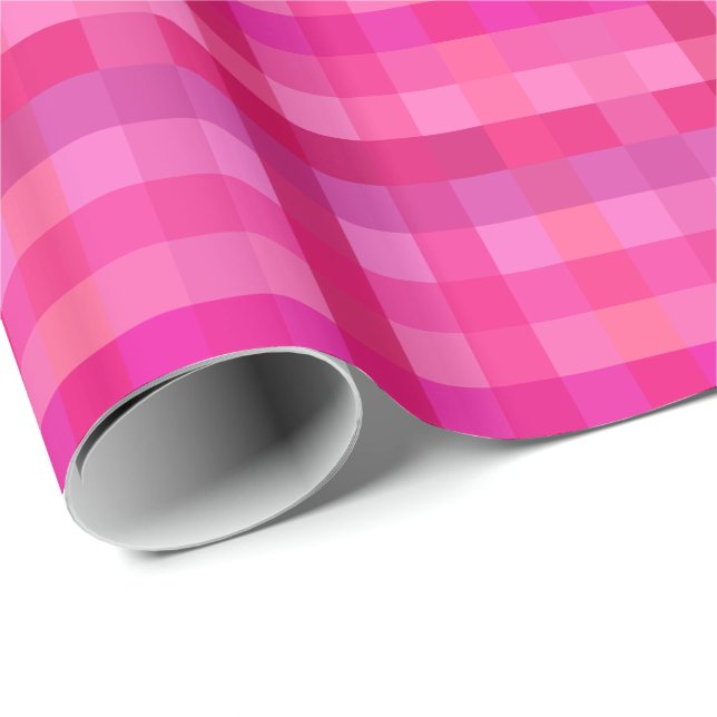 Rosa och långivare presentpapper (Rullad Hörn)