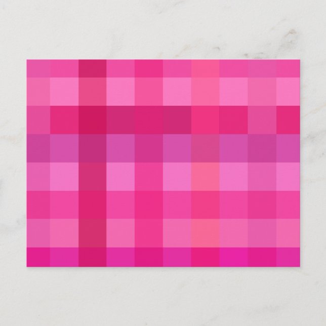 Rosa och långivare vykort (Framsida)