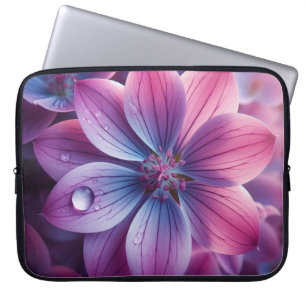 Rosa och Lila av Lilac-Blommigt Laptop Fodral