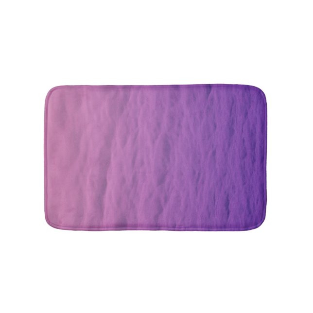 Rosa och Lila Badrumsmatta (Framsidan)