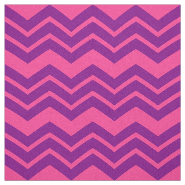 Rosa och lila chevronmönsterdesign  tyg (Provkarta)